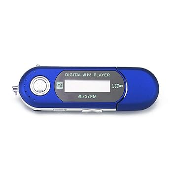 Mengonee Tragbare Mini-USB-Flash-LCD-Digital-MP3-Player-Unterstützungs-Flash 32GB TF-Karten-Slot-Musik-Spieler FM Radio