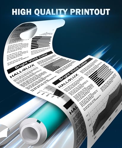 HALLOLUX TN2420 Toner, High Capacity, Up to 3000 Pages, Compatible for Brother TN2420 TN2410 TN-2420 TN-2410 Toner for Brother MFC-L2710DW L2710DN L2730DW L2750DW DCP-L2510D Toner (Black, 2-Pack)
