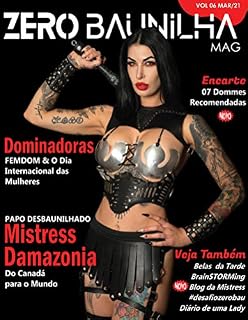 Livro Zero Baunilha Mag Dominadoras: Femdom e o dia Internacional das Mulheres