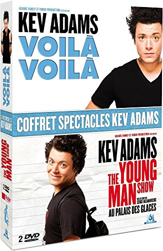 Coffret Spectacles Kev Adams : Voilà Voilà + The Young Man Show - Pack