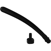 CleanStream Silicone Comfort Nozzle Shower Head Attachment &ndash; Flexible Shower Enema Douche for Men &amp; Women &ndash; Fits Any CleanStream System &ndash; 10 Inch Silicone Shower Nozzle