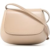 MFFOR Small Genuine Leather Crossbody Bags, Cute Purses for Women, Mini Handbag, Shoulder Bag with Adjustable Strap