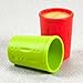Kinderville® Silicone Cups - 2 pack - 100% SILICONE Cups for Kids, Children, Babies, Toddlers, BPA Free, CUP SET (Dishwasher Safe)