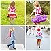 EPLAZA Butterfly-Like Toddler Harnesses with Leashes Anti Lost Wrist Link Wristband for Kids Girls Safety (Pink)