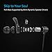iClever Bluetooth Headphones, Wireless Earbuds with Stereo Music, 10 HOURS Playtime, Magnetic Connection, CVC 6.0 Noise Cancelling, Waterproof Sports Headphones for iPhone 8 -  (Black)