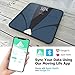 Letsfit Bluetooth Body Fat Scale, Smart Wireless Digital Bathroom Weight Scale, Large Backlit Display Free Smartphone App, Body Composition Analyzer Weight Body Fat BMI Muscle Bone Water Weight