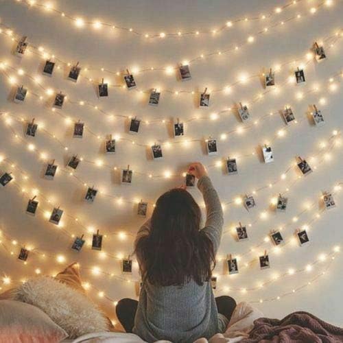 Walgreen® 10/36/40 Photo Window Hanging Peg Clips LED String Lights Home Party Fairy Decor (10 LED)