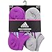 adidas Girls Cushioned 6 Pack No Show