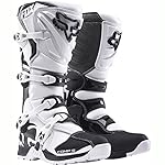 Fox Racing Comp 5 Men's Off-Road Motorcycle Boots - White / Size 11
