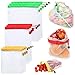 INCOK Reusable Mesh Produce Bags - Eco Friendly, 9 Pack with Tare Weight on Tags