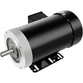 2HP General Electric Motor Three Phase 1750RPM 56C Frame TEFC 230/460V | Shaft Diameter 5/8",Shaft Length 1.88" 56C Frame AC Motor 60HZ