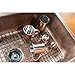 Rohe Copper Kitchen Sink Bottom Grid - brown