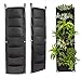7 Pocket Hanging Vertical Garden Wall Planter, for Yard Garden Home Decoration, Eco-Friendly Plant Grow Bag for Herbs Vegetables and Flowersthumb 1