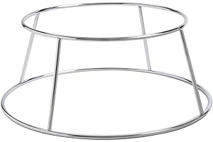 American Metalcraft SDRCK4 Seafood Tray and Racks, 9.65" Length x 9.65" Width, Silver