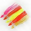 Fishing-LuresLaimeng-20PC-12CM-Soft-Octopus-Saltwater-Squid-Skirt-Lure-Baits