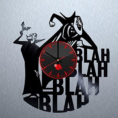 Handmade Vinyl Wall Clock Hotel Transylvania Handmade Vinyl Record Wall Clock Fun gift Vintage Unique gift