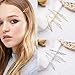 8 Pcs Metal Geometric Hair Pins Minimalist Dainty Triangle Rhombus Hair Clip Clamps Accessories Barrettes Bobby Pin for Hair Styling Jewelry(Gold and Silver)
