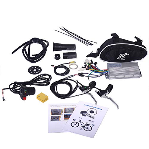 Thegreatshopman 48V 1000W 26" Ebike Front Wheel Electric Bicycle Motor Conversion Kit Motor Hub