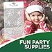 Amscan 3 Pack Snowflake Glitter Gel Cling 16 Count | Christmas Holiday Party Decoration