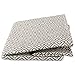 DII Woven Paper Storage Bin, Geo Diamond, Gray, Large Round