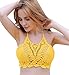 Women's Summer Crochet Bralette Bralet Bra Bustier Crop Tops Tank