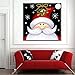 BENBO Christmas Santa Claus DIY Full Drill 5D Diamond Painting Kit Cross Stitch Round Rhinestone Embroidery Arts Craft for Home Wall Decor, 15.8In x 15.8In