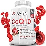 CoQ10 200mg - Fast Acting Extra Strength Coenzyme Q10 Ubiquinone Supplement - Promotes Heart Health & Cellular Energy & Endurance to Fight Fatigue & Support Healthy Blood Pressure