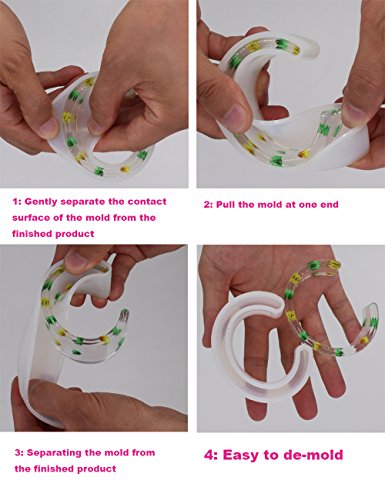 4 Silicone+Bracelet+Bangle+Jewelry+Making