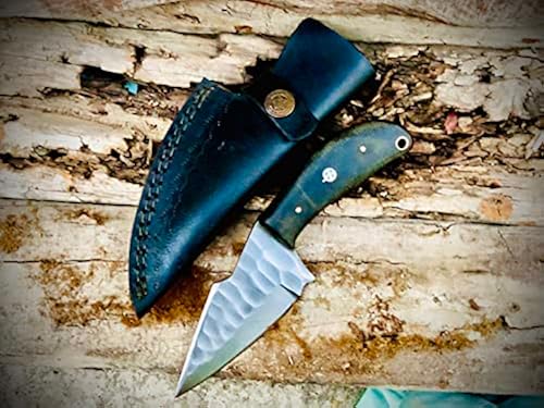 Random Outdoors Random Outdoor Custom Hand Forged Fixed Blade Skinning ...