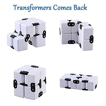 Shivsoft Infinity Cube Fidget Toy, Light Luxury EDC Fidgeting Infiniti Cube for Anti Stress and Anxiety Relief, Phobia