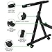 Knox Gear Keyboard Piano Stand – Universal, Z Style, Pedal Friendly – Lightweight and Ultra Portable – Adjustable Height and Width – Optional Detachable Wheels - Professional Grade