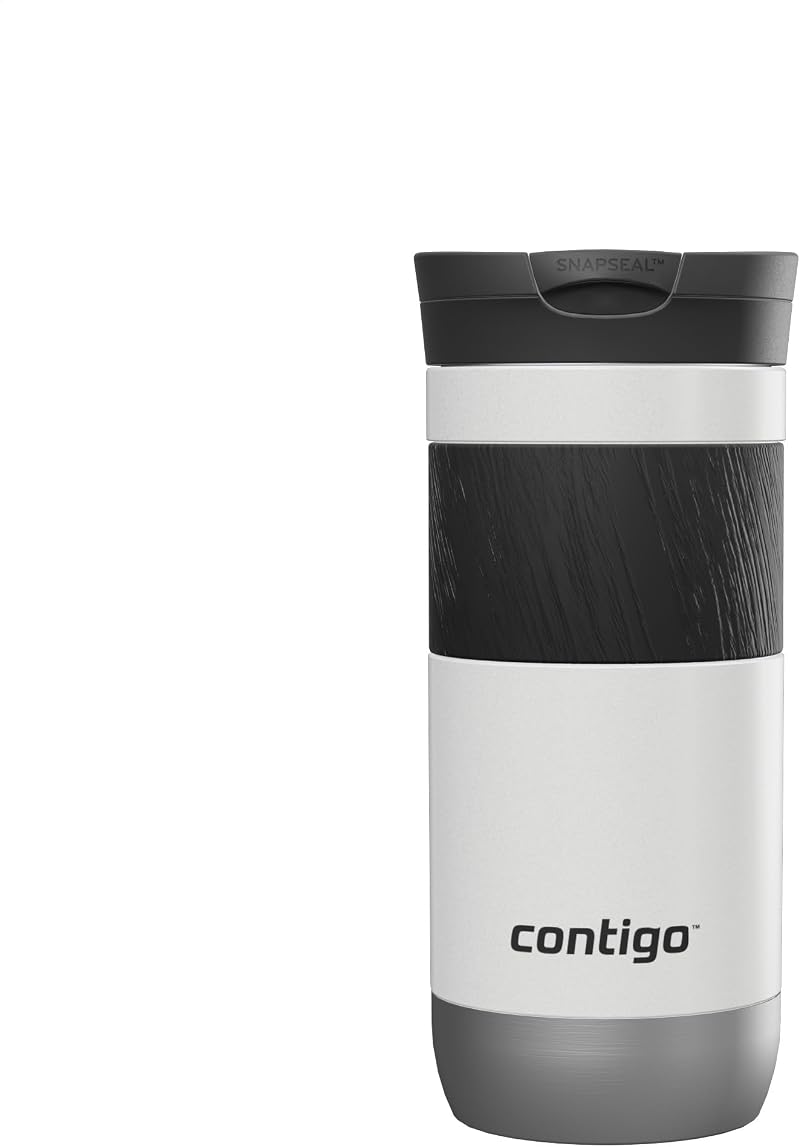 Contigo Byron Snapseal Travel Mug 470 ml Stainless Steel Leakproof 7h Hot