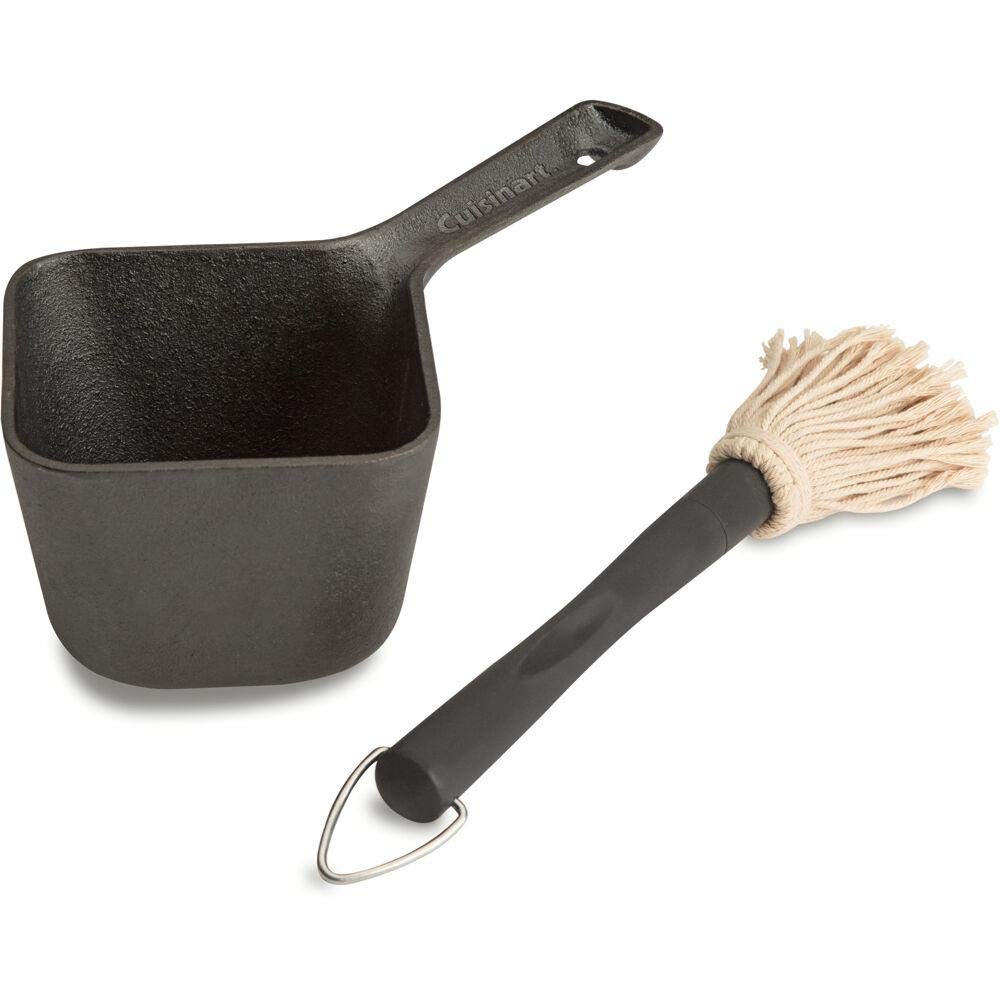 Cuisinart CBP-300 Cast Iron Basting Pot and Brush