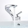 JUNSHENG-Grifo-de-bano-Curvo-Mezclador-Lavabo-Monomando-Grifo-Lavabo-Cromo-Agua-Fria-y-Caliente JUNSHENG-Grifo-de-bano-Curvo-Mezclador-Lavabo-Monomando-Grifo-Lavabo-Cromo-Agua-Fria-y-Caliente