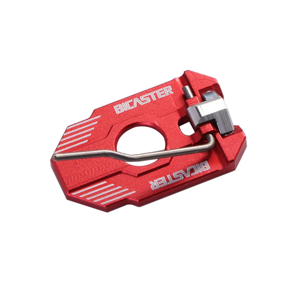 BICASTER Arrow Rest Ambidextrous Aluminum Magnetic Rebound Adjustable (Red)