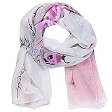 eFuture(TM) Fashion Soft Voile Scarves Wrap Shawl with eFuture's Keyring