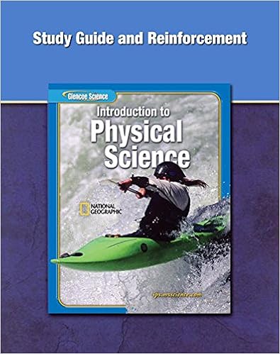  Glencoe Introduction To Physical Science Grade 8 Study Guide And Reinforcement Glen Sci Intro Physical Sci 9780078673382 Mcgraw Hill Education Books