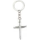 SHTALHST Cross Keychains Christian Inspirational Keychain Bible Verse Keychains Sunday Accessories Christians Keyring