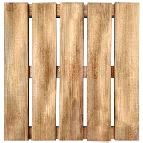 Vigleco Terrassendielen 6 STK. 50×50 cm Holz Braun – Bild 4