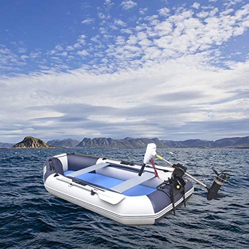 Goplus Boat Motor Bracket, Antirust Motor Mount Support Kit for Canoe