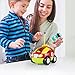 SGILE RC Police Race Car Train Toy for Kids Birthday Gift Present, Remote Control with Light Music Radio for Toddlers Preschooler Baby Kids Child, Red