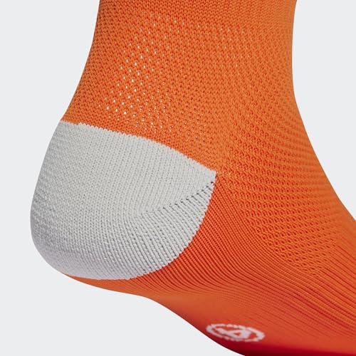 adidas Unisex Kinder Milano 23 Socks, Team Orange/White, 7-8 Years
