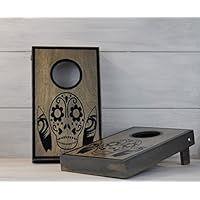 Bar Games, Mini Cornhole, Sugar Skull, Day of the Dead, Office Games, Racing Gift, Nascar Gift, Tailgating, Corporate Gift, RV Gift, Camping