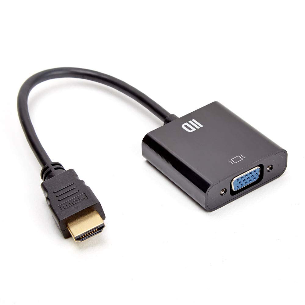 D2 Diffusion D2ADPVGAFHDMIM VGA Adaptor Female/HDMI Male Black