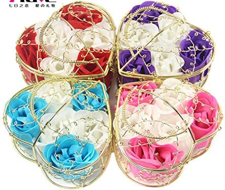 Amazon 敬老の日 お祝い 誕生日プレゼント あすつく対応 女性に人気 フラワーソープ 誕生日 金属ドーム ハート プリザーブドフラワー オンライン通販