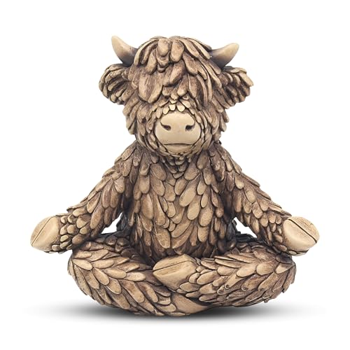 Hughie Highland Cow Yoga