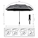 Monstleo Windproof Compact Travel Umbrella, Lightweight Sun&Rain Umbrella -Auto Open/Close Button