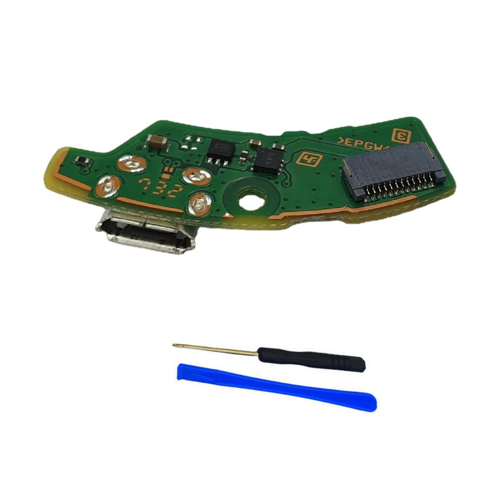 Photo 1 of Komsunma Charging Port Replacement for Sony WH-1000XM2 WH1000XM2 Headphones MDR-1000X Noise Cancelling Headphones Charger Port Flex Cable with Repair Kit