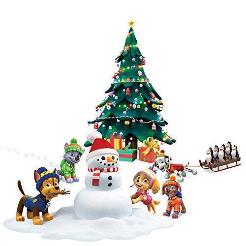 paw patrol advent calendar with 24 collectible plastic figures