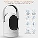 Blu7ive Portable Space Heater, Personal Ceramic Oscillation Heater Fan with Tip-Over & Overheat Protection for Home Office